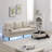 75.2"Convertible Sectional Sofa Couch With 2 Side Pockets-1014375570