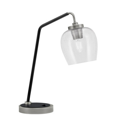 Lampe de bureau Armie avec verre à bulles 6 po