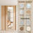 4-pack full-length wall mirrors, 12 x 12 inch acrylic mirror tiles
