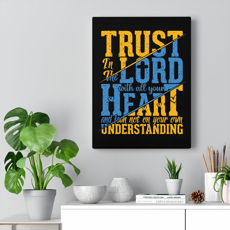 All Your Heart - Wrapped Canvas Print, 76cm H x 61cm W