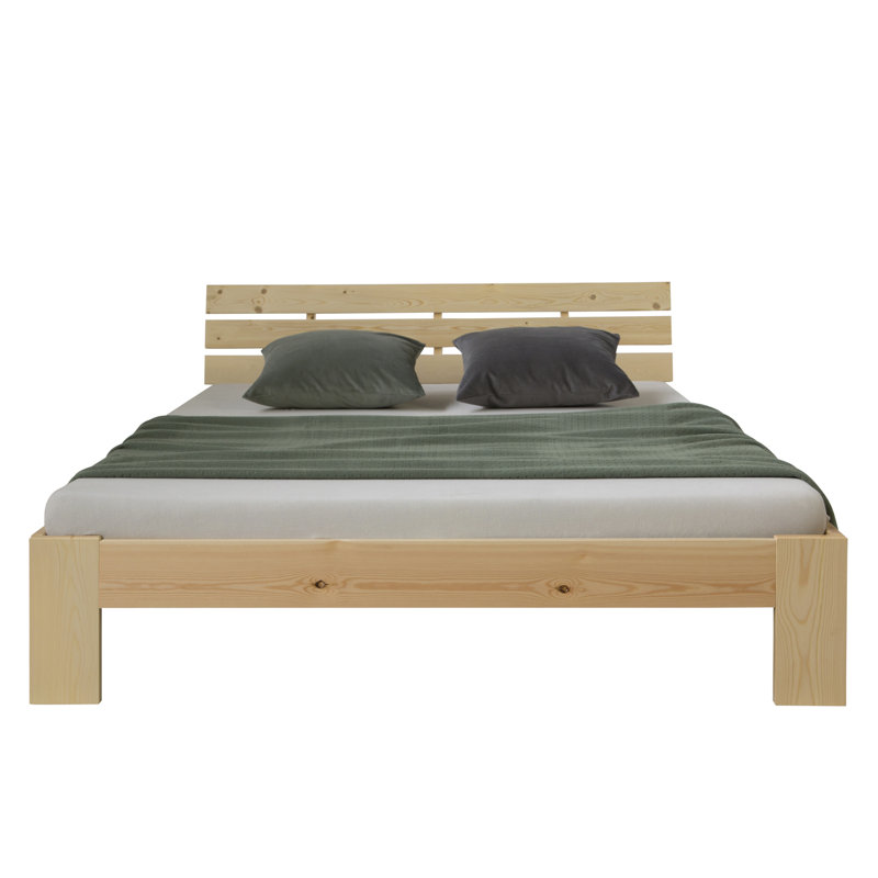 Mickens Solid Wood Storage Bed, 120 x 200cm