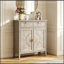 Armoire de rangement en bois avec tiroir et portes-765982052