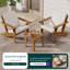 Table basse Verana (partie 2 de 2) - Collection extérieure en bois d'acacia avec protection UV et matériaux résistants aux intempéries