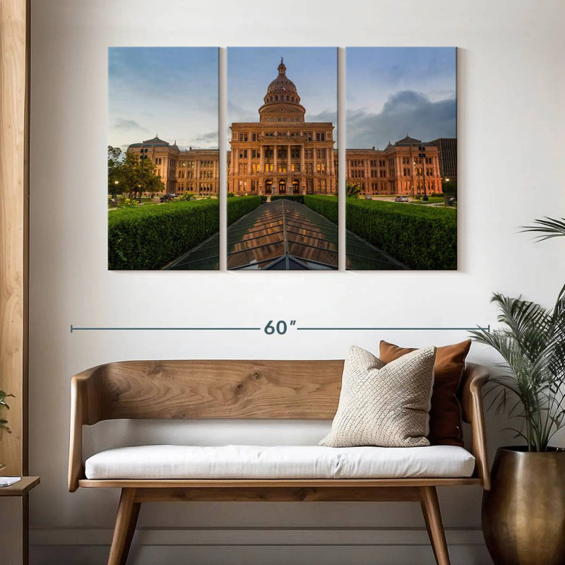 Rorry Austin Texas Capitol, 32" H x 50" W