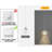 Marguerette 1 - Light Chrome LED Single Pendant Light