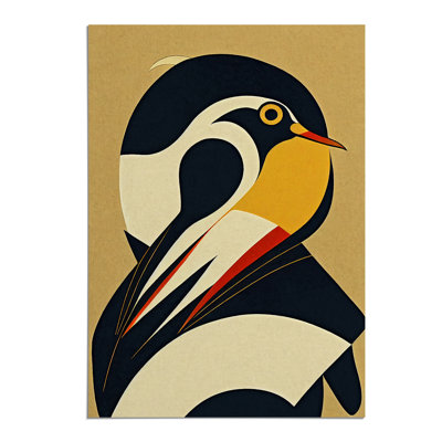 Penguin Abstract No.4 - Wall Art