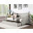 Transitional Twin Daybed with Molding Design, Finials, and Solid Wood Frame Ready for Mattress.-273130428