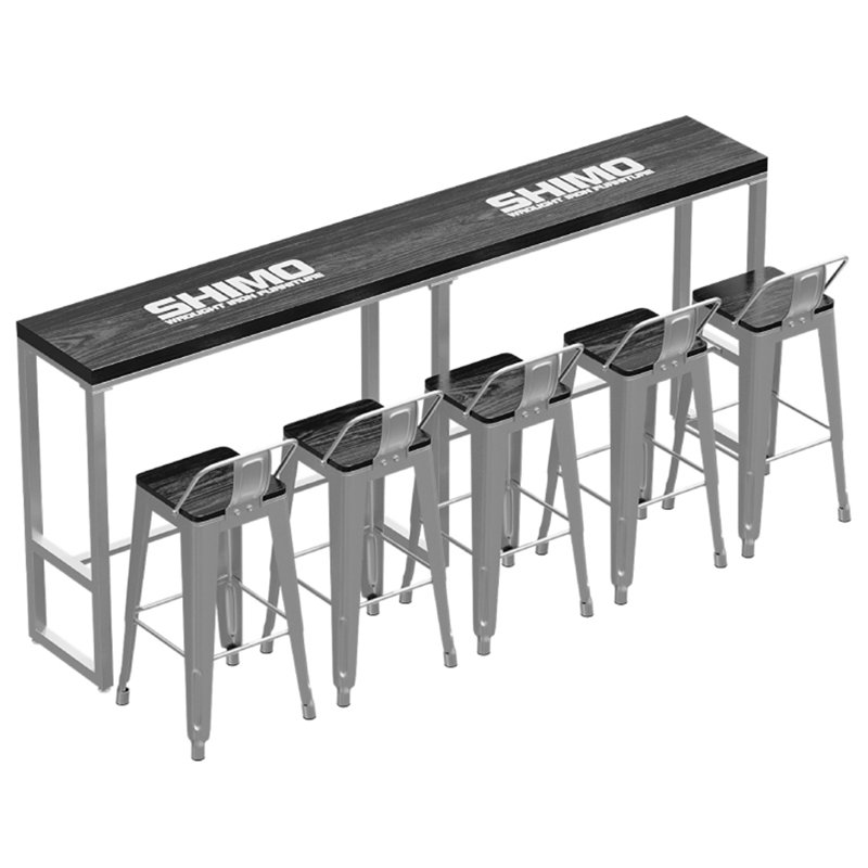Ensemble de salle à manger rectangulaire L 98,5 po x l 15,8 po Neyah