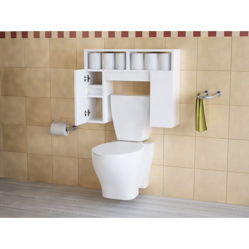 Firmin Solid Wood Wall Over the Toilet Storage