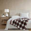 Jeté en molleton rouge Nautica Hillcrest-117429829
