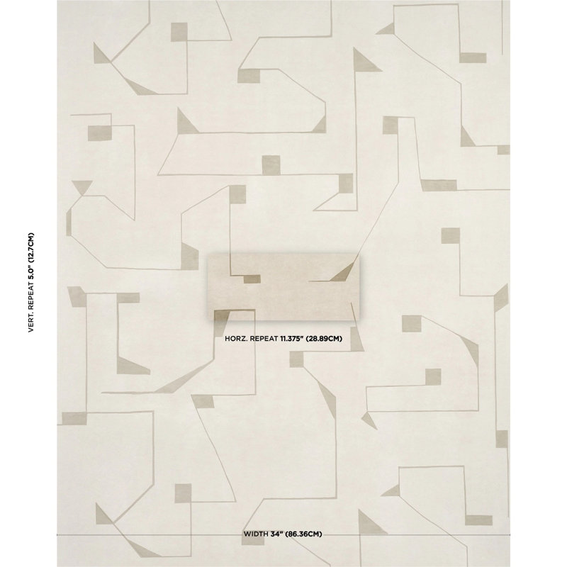 Papier peint Schumacher x Porter, Pierre