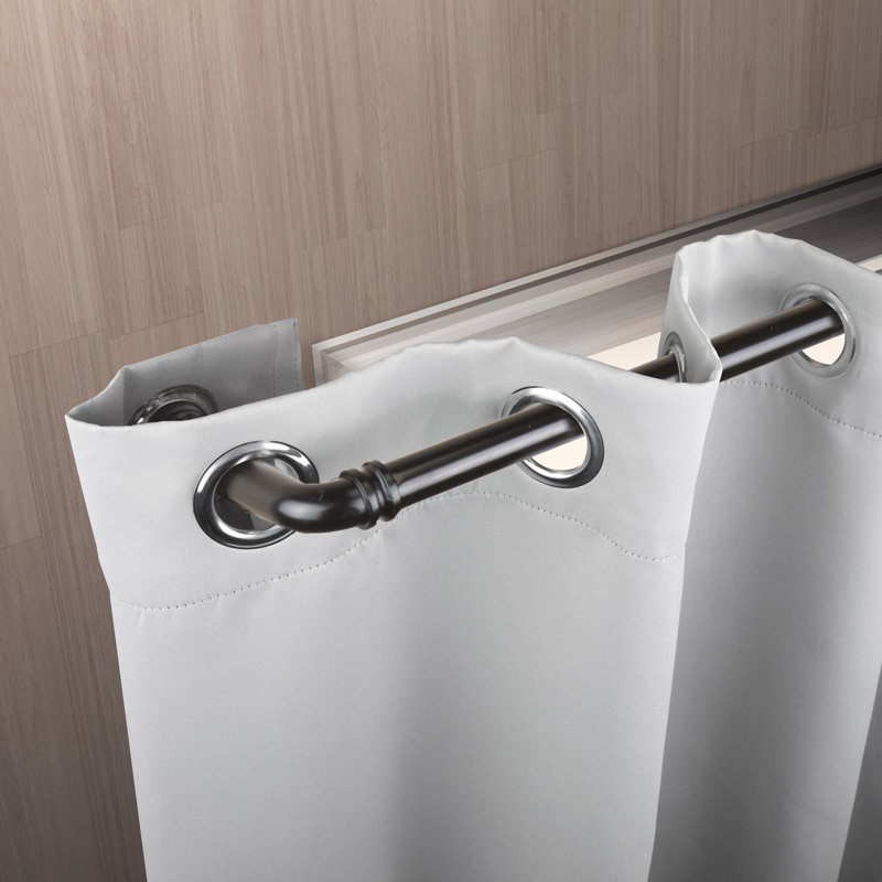  5/8-inch Blackout Curtain Rod/ Towel Bar