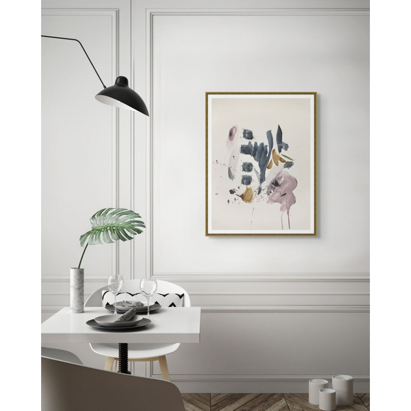 Abstract Print by Christina Kwan, 38.75" H x 29.75" W