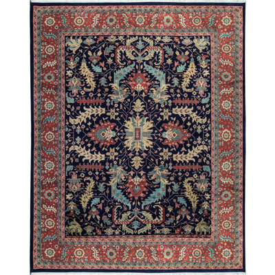 Indo One-of-a-Kind 12'2" x 15' Hand Knotted Area Rug