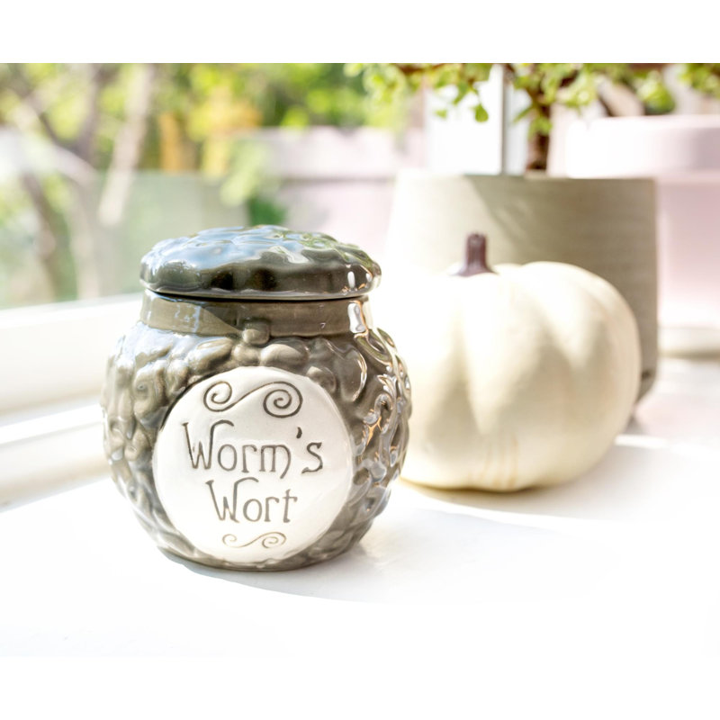 Jar Candle with Ceramic Holder