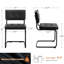 Chaise en porte-à-faux capitonnée en cuir Marlow-1967348116-1982281230