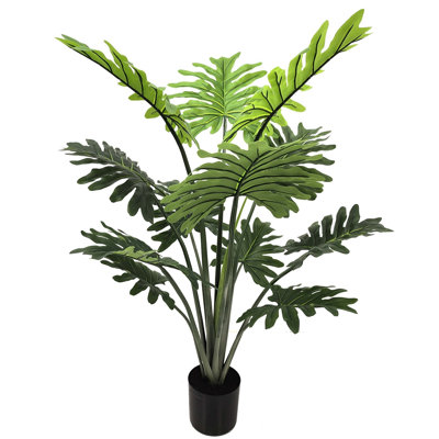 Philodendron artificiel en pot 6 po