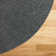 TOWN & COUNTRY BASICS Pax Herringbone Textured Solid Machine Washable Area Rug Black