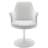 Lippa Vegan Leather Swivel Dining Armchair-105239695-105239692