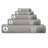 Terrycloth Bath Towels (Pack of 24)-86763618