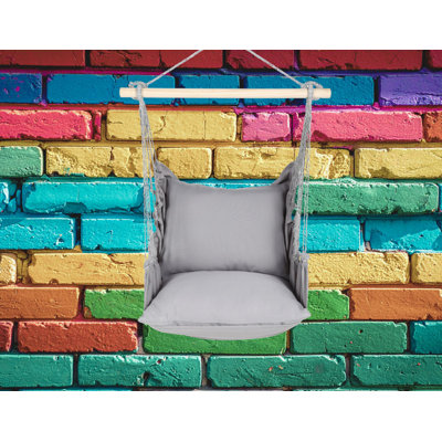 Hammock Swing 4-piece Set: swing, back pillow, bottom pillow and tote