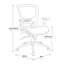 Chaise de travail en maille-60893077