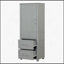 Meuble-lavabo compact de 20,3 pouces avec lavabo, porte à fermeture douce et rangement fonctionnel, parfait pour les petites salles de bain modernes.-281616744