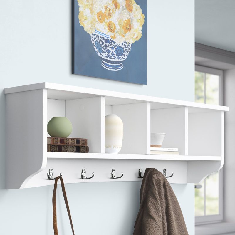 Hollen Wall 5 - Hook Wall Mounted Coat Rack