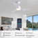 42''/52'' Standard Dimmable Ceiling Fan With Light Kit