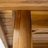 Classic Slatted Top Outdoor Dining Table