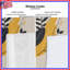 Rideaux abstraits à motif de feuilles abstraites, voilages naturels et rideaux occultant - 1 panneau-954522979-954522980