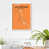 Orange / gris