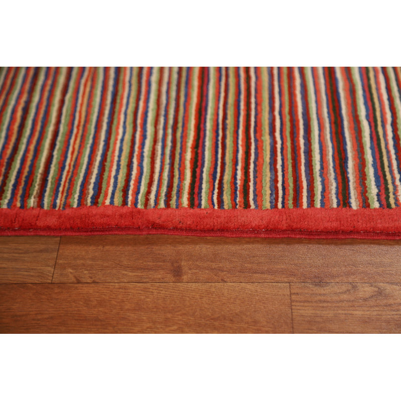 One-of-a-Kind Rectangle 3'3'' X 4'9'' New Age Wool Area Rug in