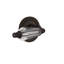 Rope Rosette Privacy (Bed & Bath) with Parlour Lever-1082826603-1082826601