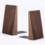Serre-livres en noyer (2 pièces) 15,3 x 12 x 9,3 cm. Supports robustes en forme de L avec patins antidérapants.