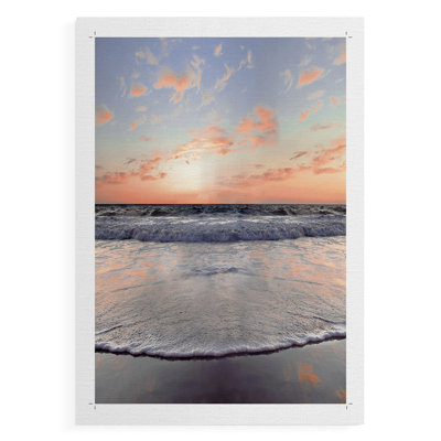 Blush Dusk II - Impression sur toile seulement - NON CADRE