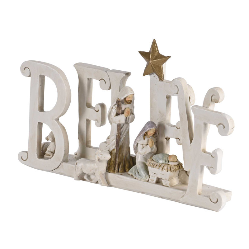 Crèche de Noël Nativité Sainte Famille 5H