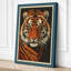 Tiger's Gaze Rustic - Wrapped Canvas-770903590-770903615