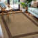 Beige/Brown Geometric Indoor/Outdoor Rug