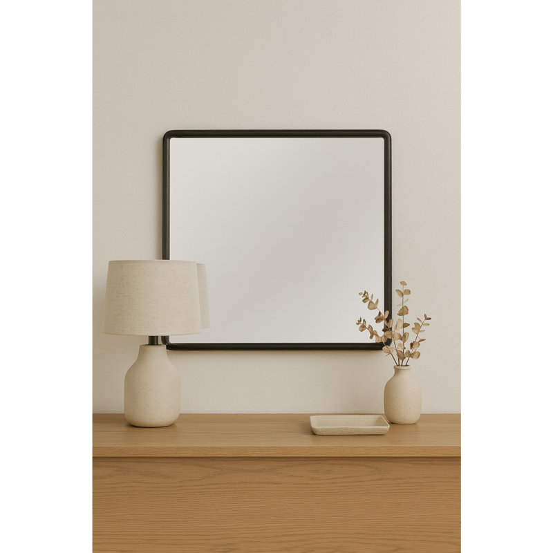 Petit miroir - poivre, Noir