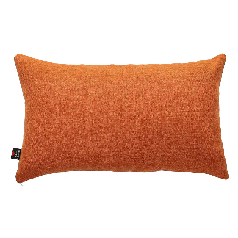 Alois Rectangular Throw Cushion, Orange