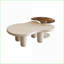 Ensemble de 2 tables basses modernes Modern White