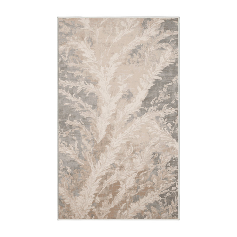 Tapis beige lavable à la machine GSIX03611, Tapis de couloir 2 pi x 4 pi