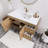 41.75'' Single Bathroom Vanity with Acrylic Top-1740122374