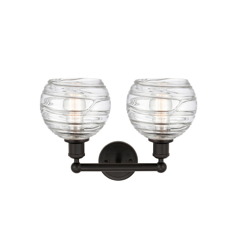 Essex 2 - Light Dimmable Vanity Light, Oil Rubbed Bronze, Clear