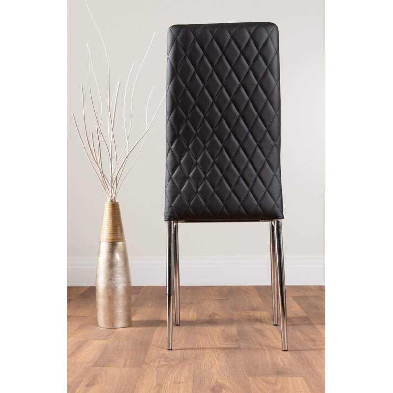 Ensemble repas pour quatre personnes, Noir / argent