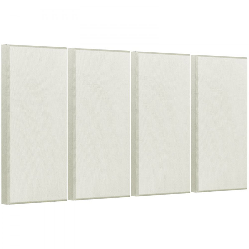 Panneaux muraux Acoustique auto-adhésif 23,6 po x 11,8 po 2 po d'épaisseur, Beige