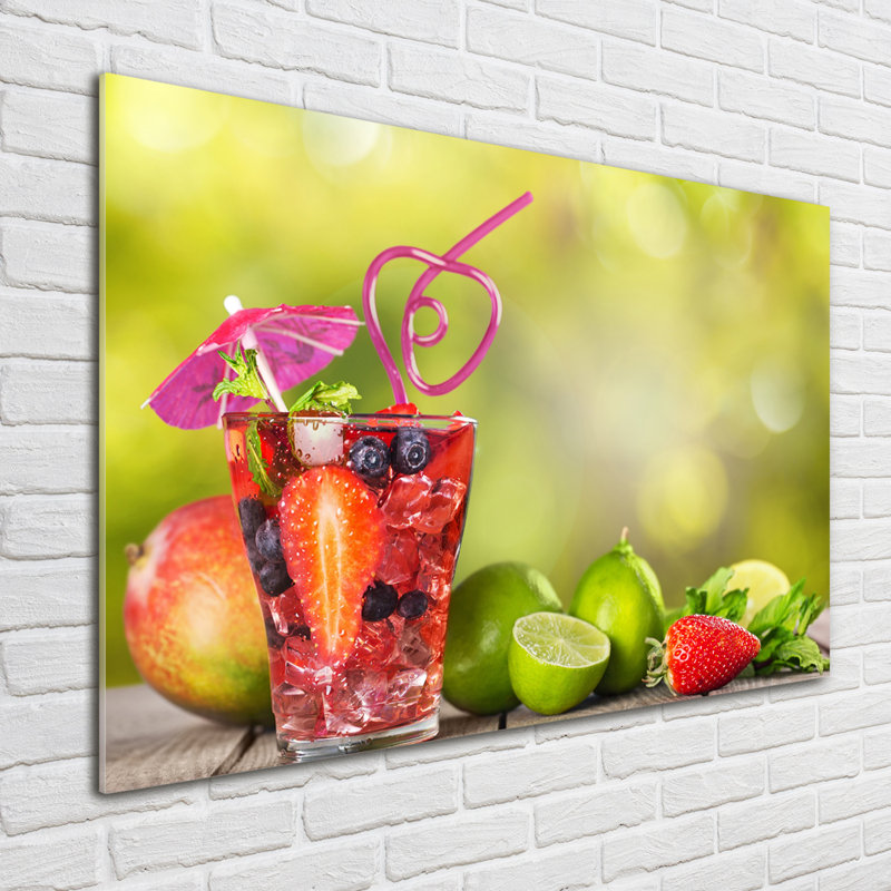 Fruit Cocktail - Unframed Art Prints on Glass
