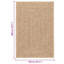 Rug ZIZUR Jute Look Indoor and Outdoor-1405031386