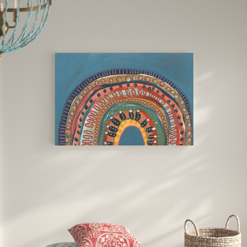 Boho Rainbow II, H 24 po x l 36 po